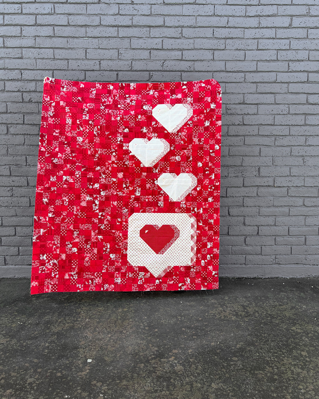 Send with Love Quilt... the scrappy version