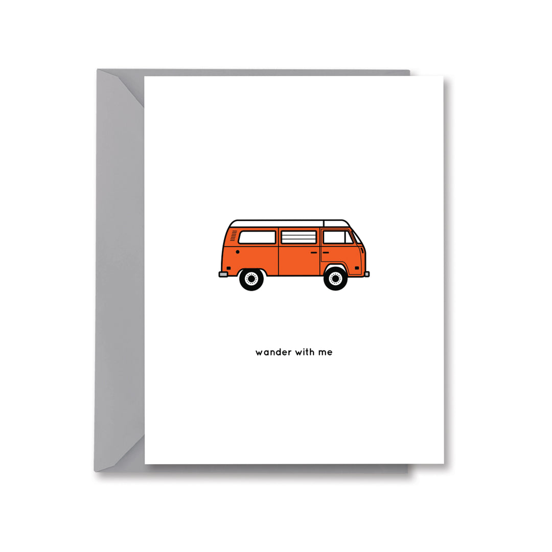 wander with me Greeting Card by Kelly Renay