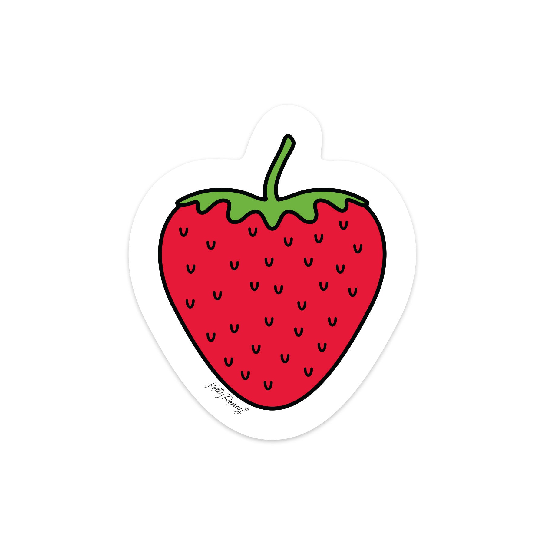 Strawberry Sticker – Kelly Renay