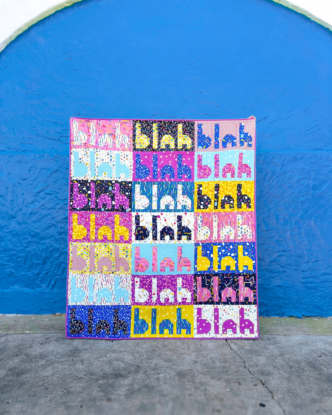 Blah Blah Blah Quilt... the Cover Quilt