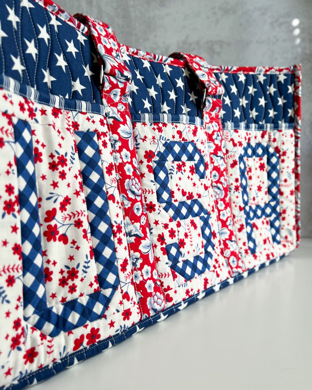 Americana Tote Bag... featuring Freedom Garden