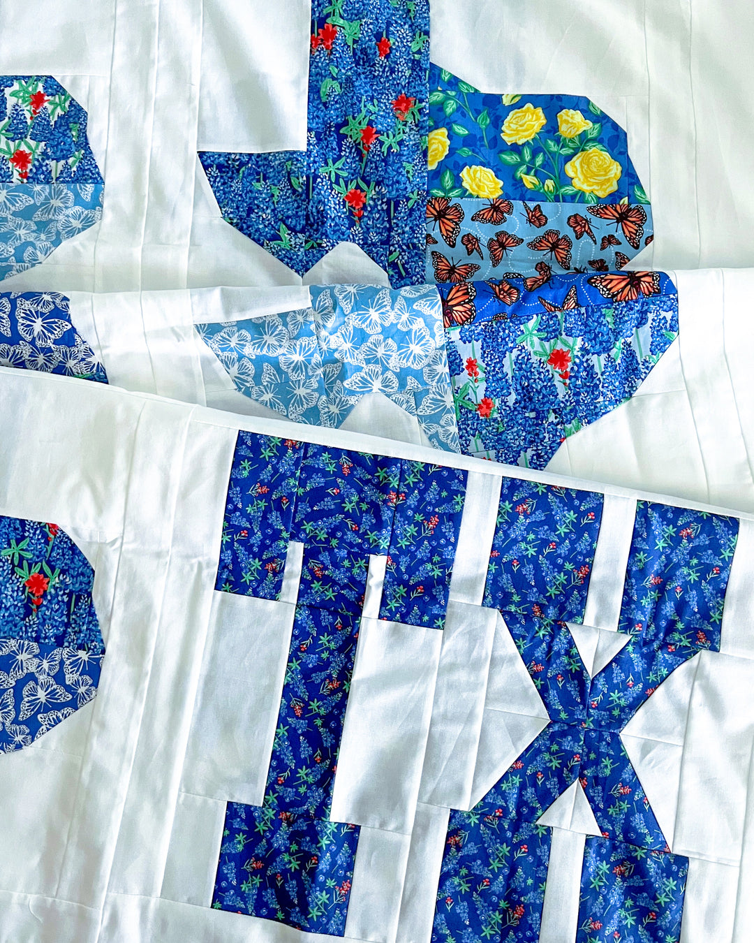 Nothin' Like Texas Quilt coming soon... featuring Friendship Florals