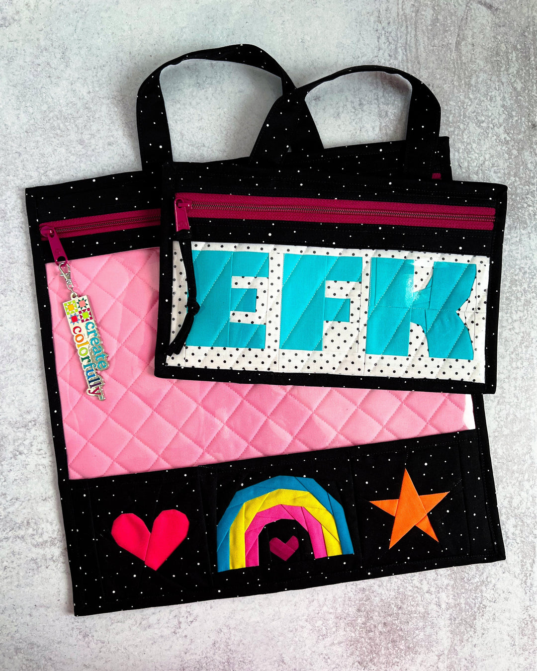 Personalized Project Bags... featuring FPP Patterns