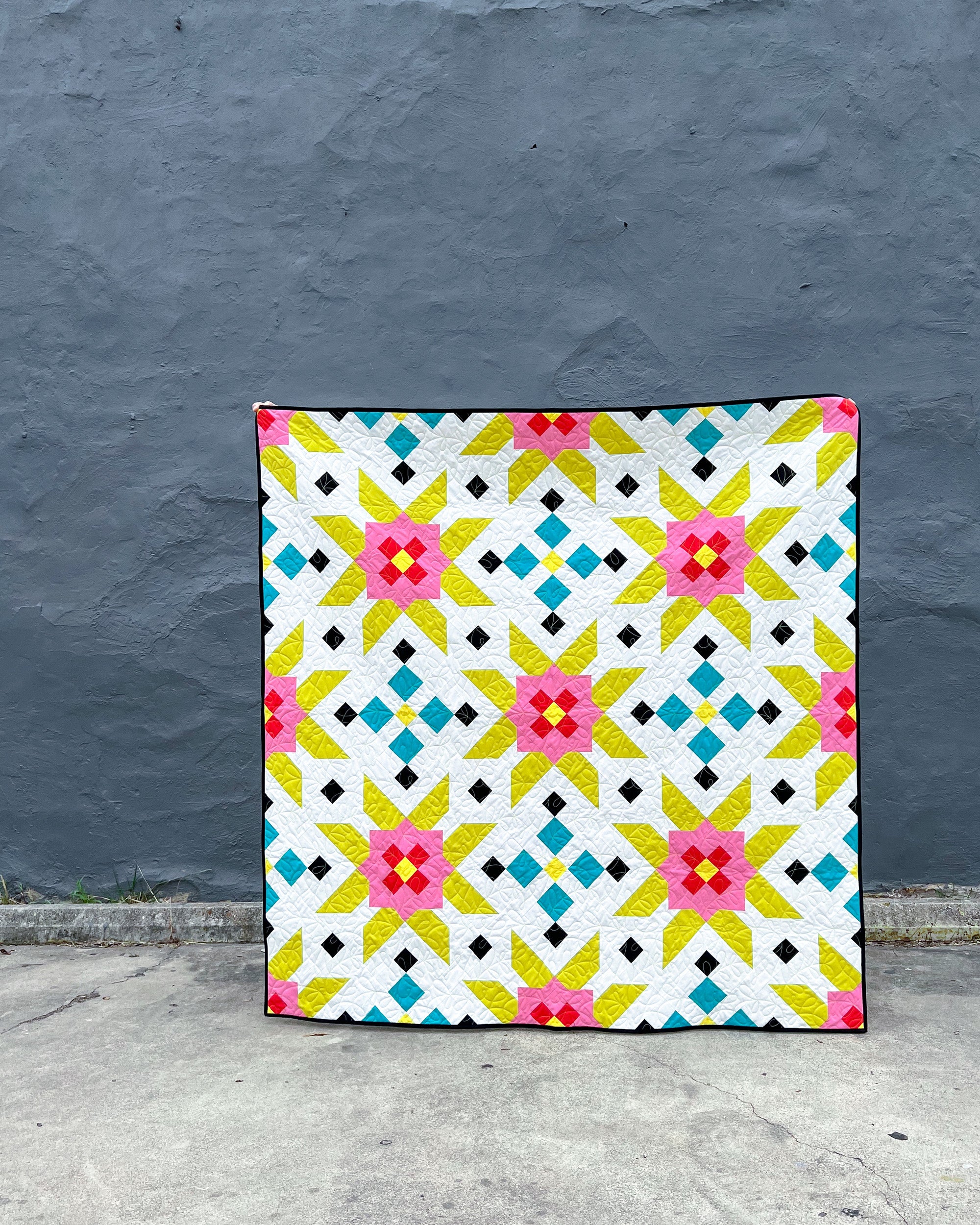 Columbina Pattern Sweet Columbine Quilt Pattern... the cover quilt – Kelly Renay