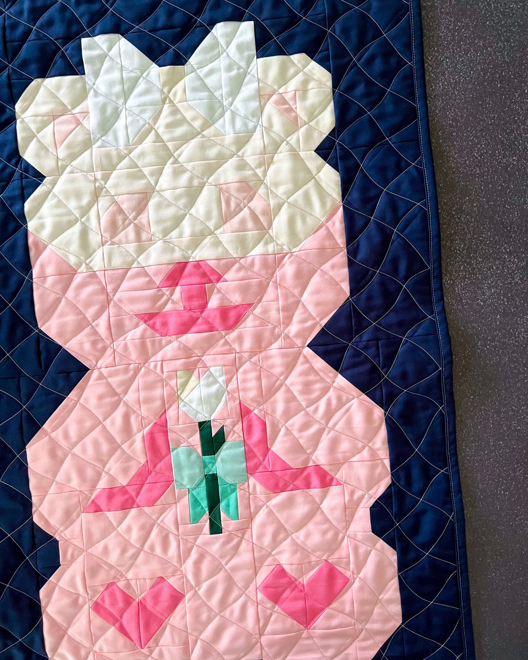 Mrs Beary True-Bliss a quilt block pattern