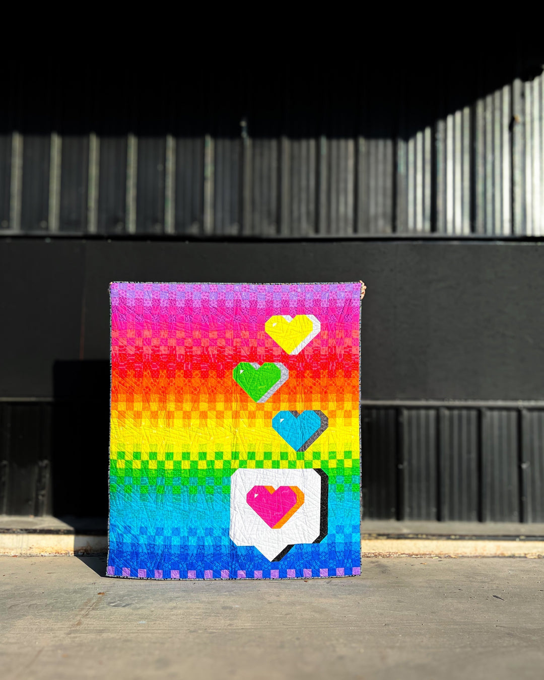 Send With Love Quilt... featuring Foundation 2 by Shayla Wolf