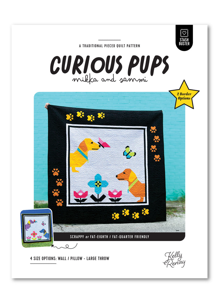 Curious Pups Quilt Pattern - Wholesale