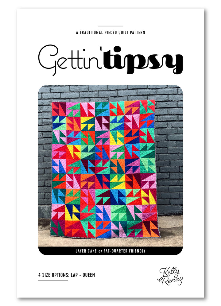 Gettin Tipsy Quilt Pattern - Wholesale