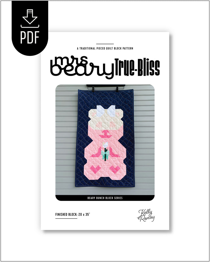 Quilt pattern cover for &