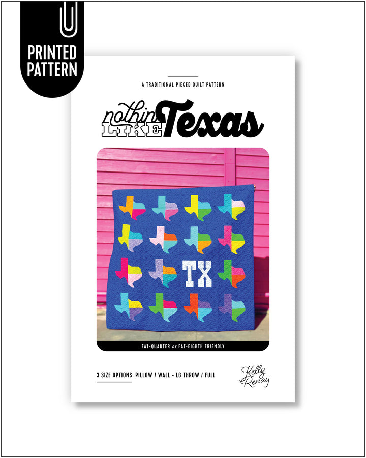 Nothin Like Texas quilt pattern cover