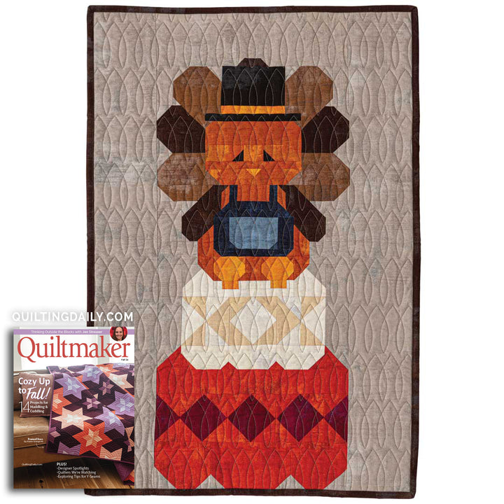 Jake Handmade Quilt featured by Quiltmaker Magazine