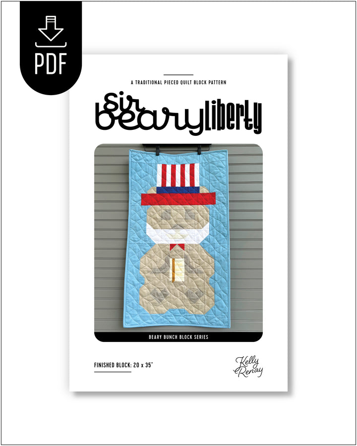 Quilt block pattern cover for &