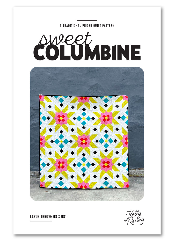 Sweet Columbine Quilt Pattern - Wholesale