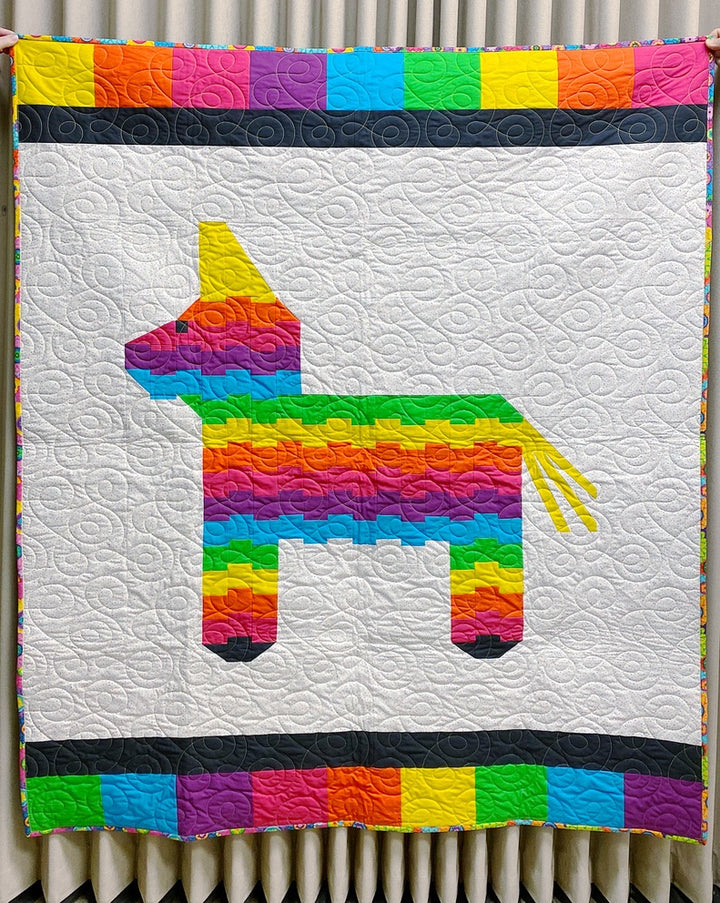 Henry the Piñata Quilt by Kelly Renay