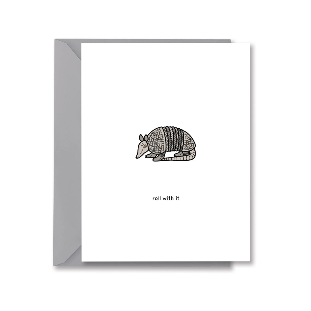 roll with it Greeting Card by Kelly Renay