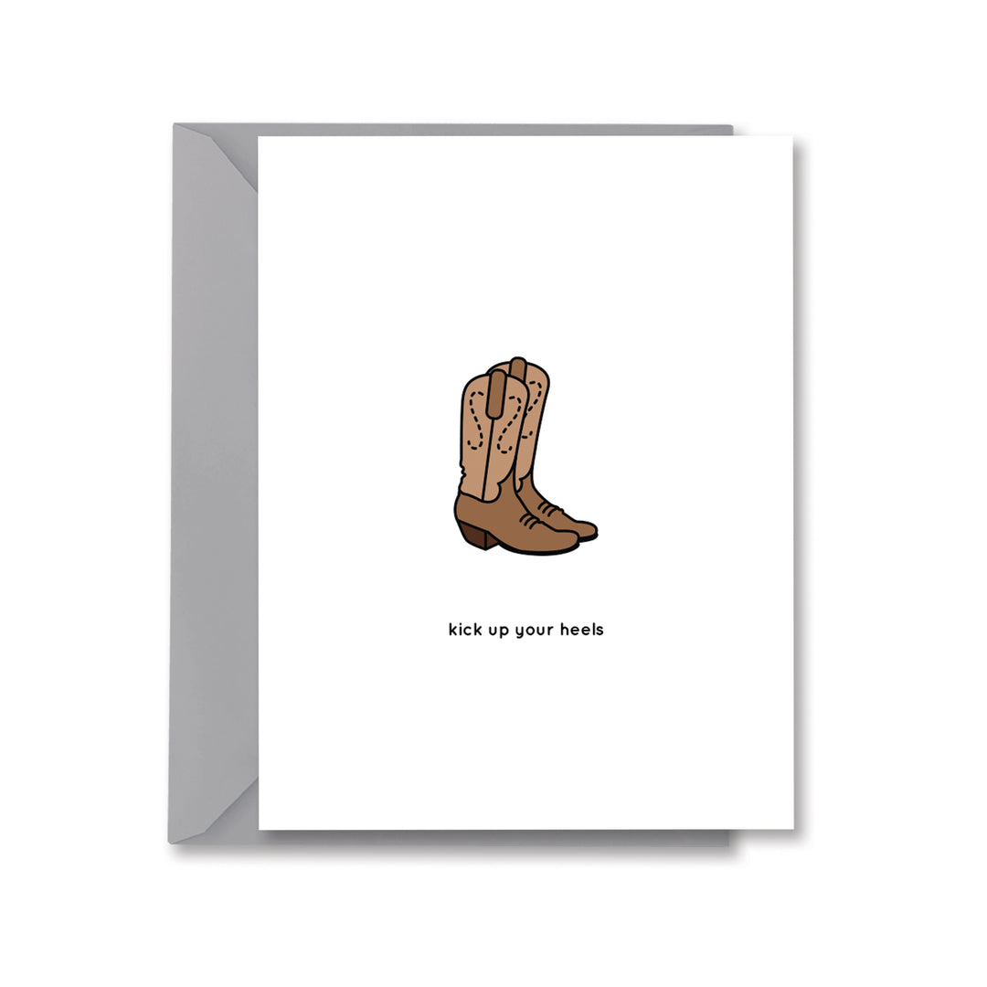 kick up your heels Greeting Card by Kelly Renay