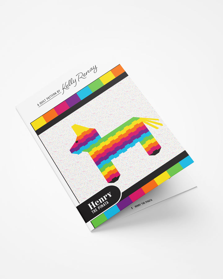 Henry the Piñata Quilt Booklet