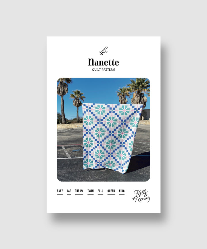 Nanette Quilt Pattern - Cover booklet