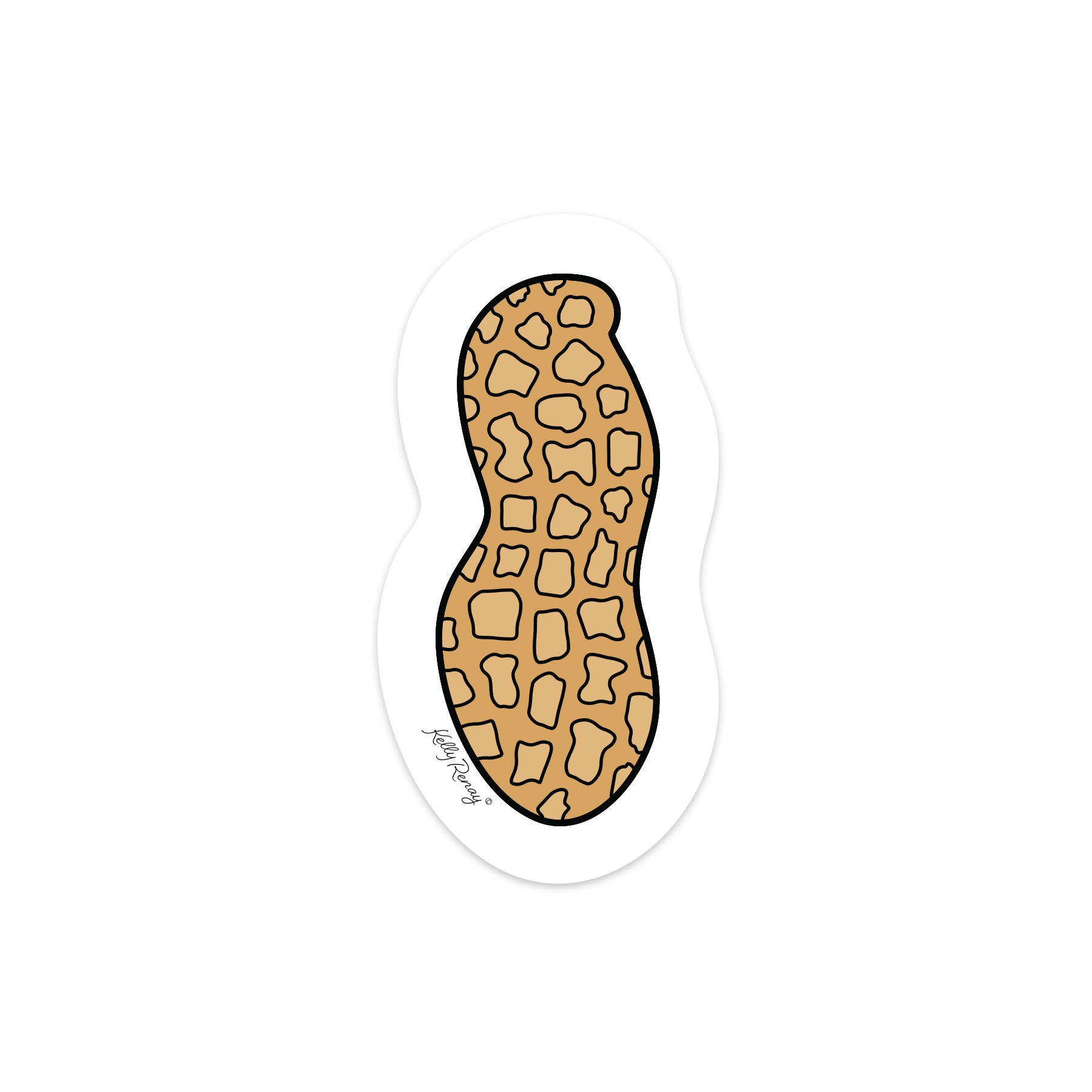 Eanut Sticker Peanut Sticker – Kelly Renay