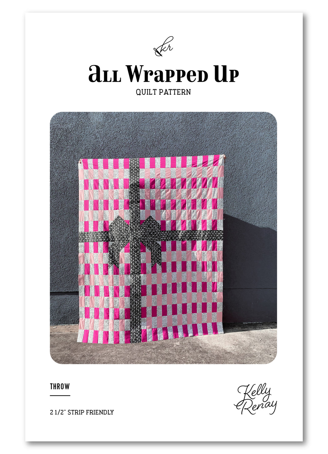 all wrapped up quilt booklet front cover